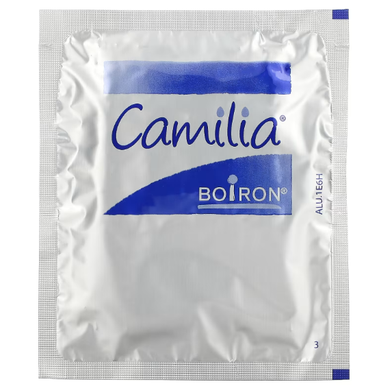 Boiron, Camilia | Камилия, средство для снятия боли при прорезывании зубов, для младенцев от 1 месяца