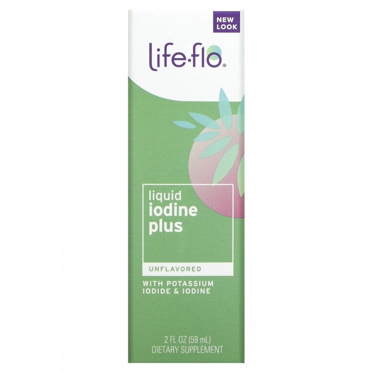 Life Flo, Iodine plus, 59 ml | Йод, 59 мл