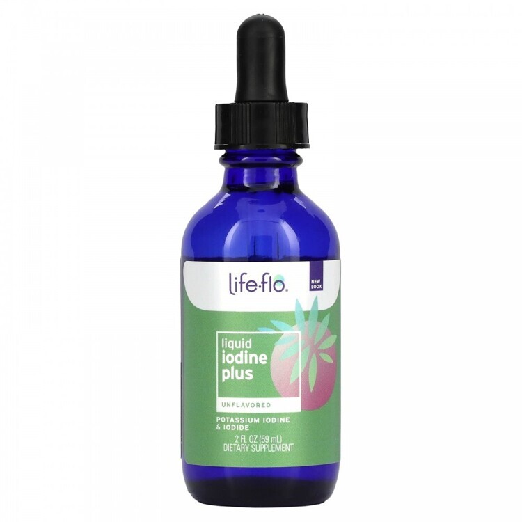 Life Flo, Iodine plus, 59 ml | Йод, 59 мл